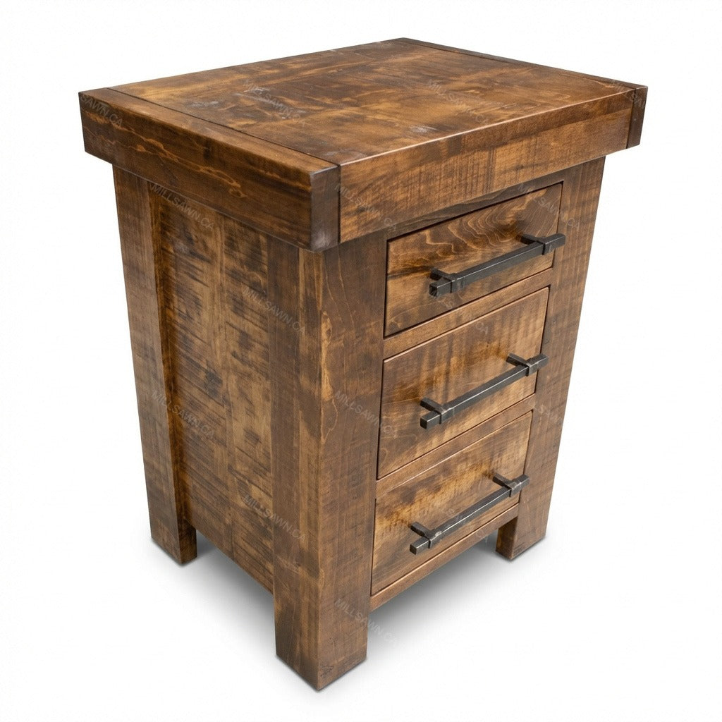 Beam Solid Wood Nightstand