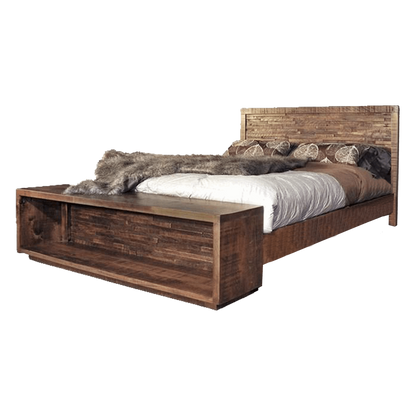 Ledge Rock Solid Wood Bed