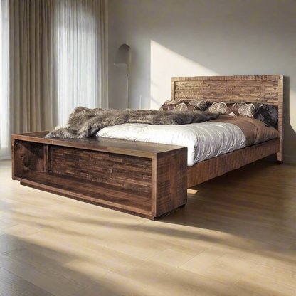 Ledge Rock Solid Wood Bed