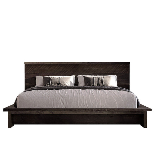 Lit plateforme en bois massif Gaia