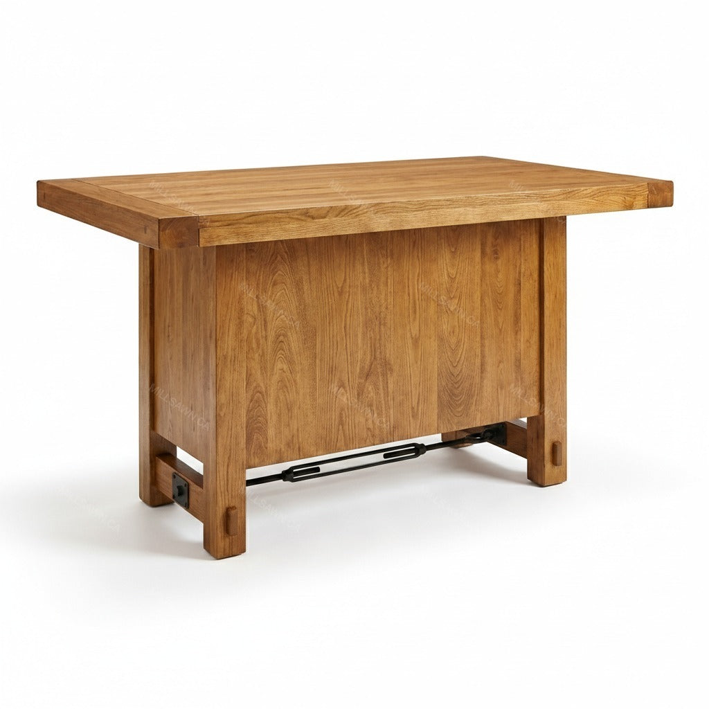 Benchmark Solid Wood Sideboard With Turnbuckle