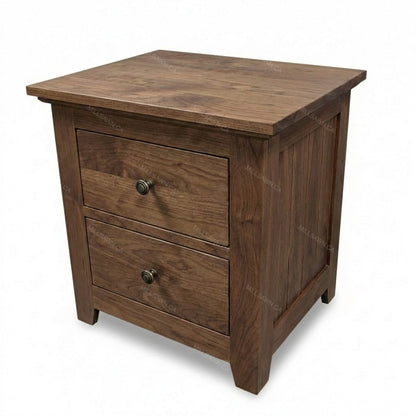 Benchmark Solid Wood Nightstand