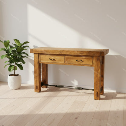Table de canapé en bois massif Benchmark
