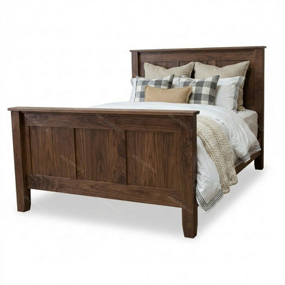 Benchmark Solid Wood Bed