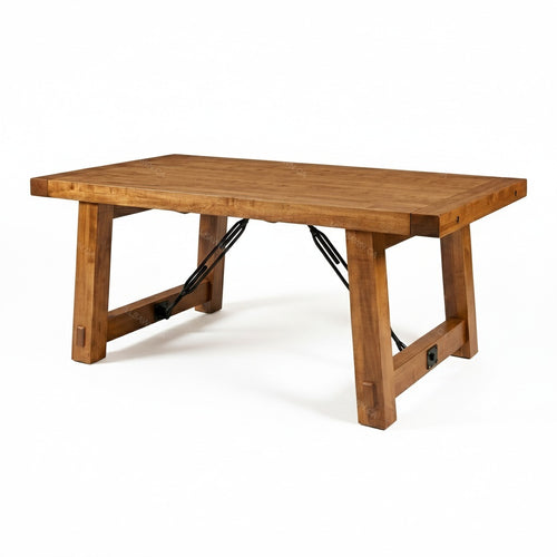 Benchmark Solid Wood Dining Table