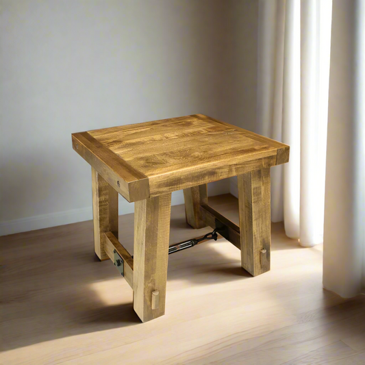 Benchmark Solid Wood End Table