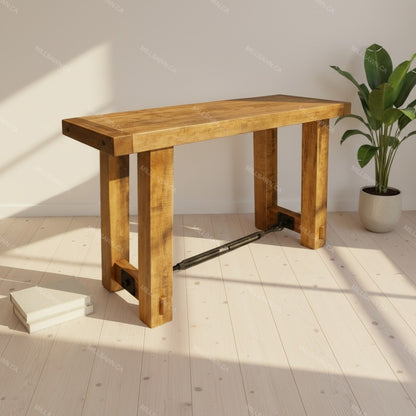 Table de canapé en bois massif Benchmark