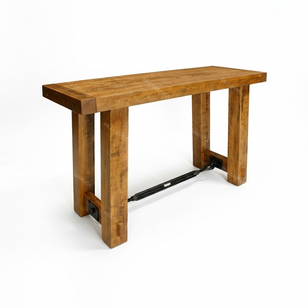 Table de canapé en bois massif Benchmark