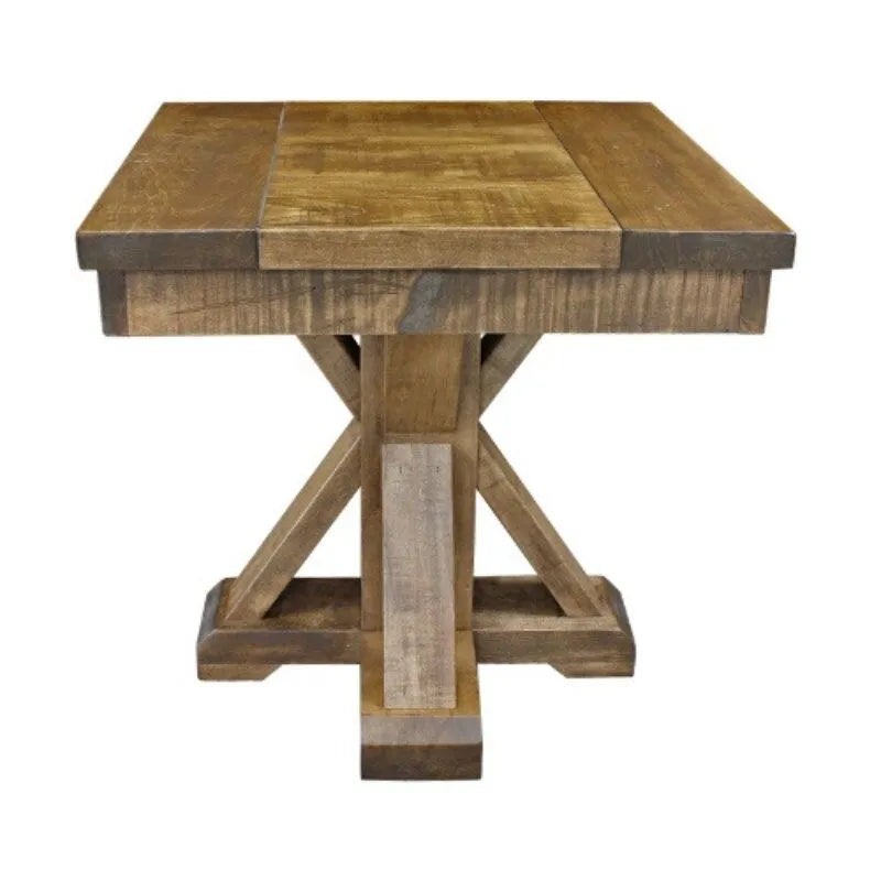 Table d'appoint en bois massif Cross Creek