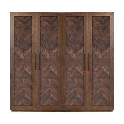 Bristol Wall Cabinet With 2 Wood Doors