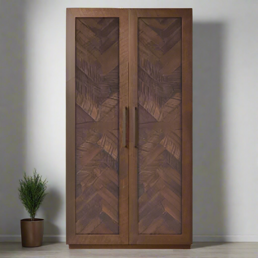 Bristol Wall Cabinet With 2 Wood Doors