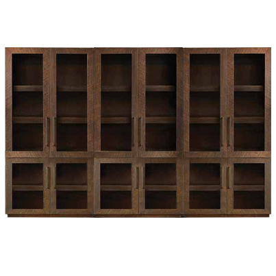 Bristol Wall Cabinet With 4 Glass Doors