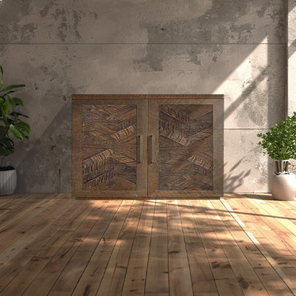 Bristol Sideboard - Herringbone Wood Door