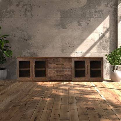Bristol Sideboard With Drawers - Glass Door
