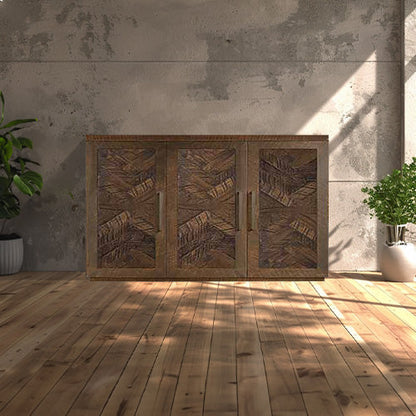Bristol Sideboard - Herringbone Wood Door