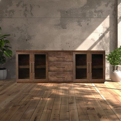 Bristol Sideboard With Drawers - Glass Door