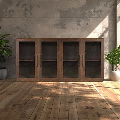 Bristol Solid Wood Sideboard - Glass Door