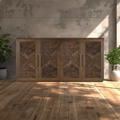 Bristol Sideboard - Herringbone Wood Door
