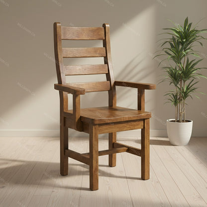 Buxton Solid Wood Arm Chair