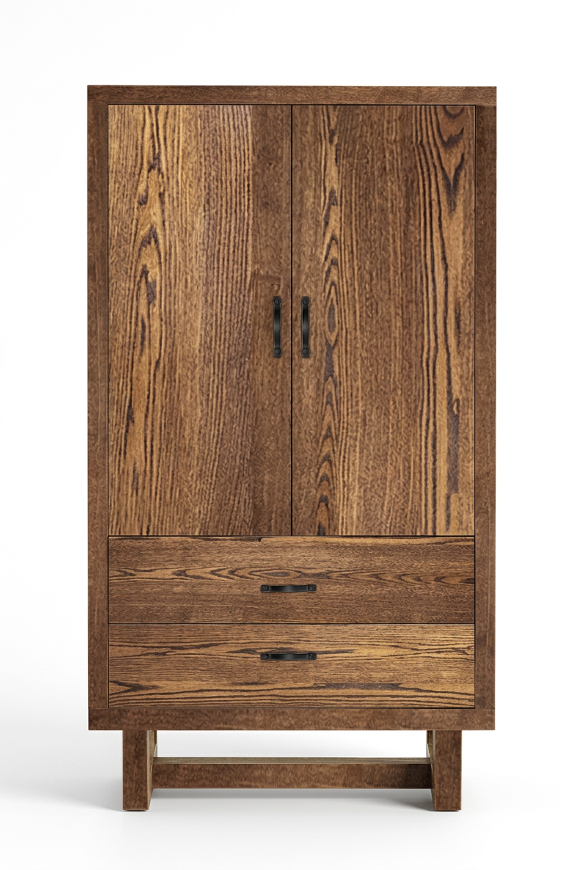 Armoire en bois massif Byron