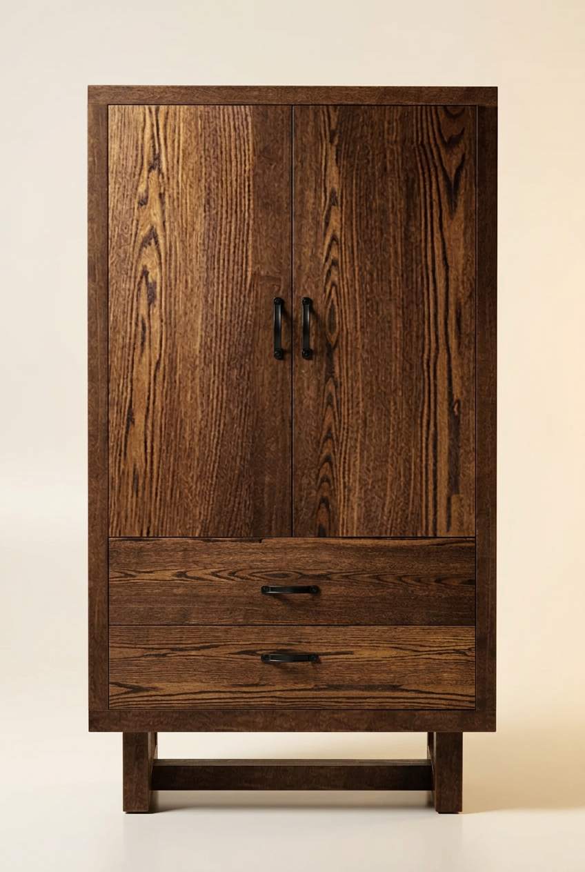 Armoire en bois massif Byron