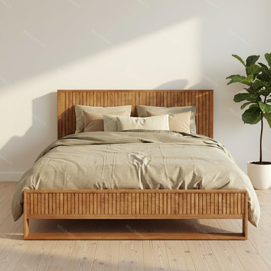 Lit en bois massif Lagom