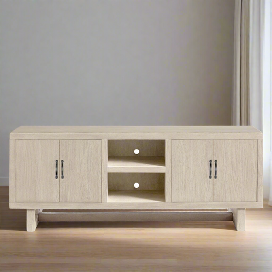 Byron Solid Wood Media Stand