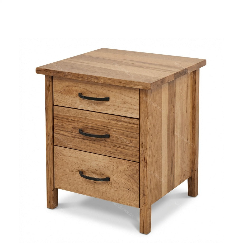 Cali Solid Wood Nightstand