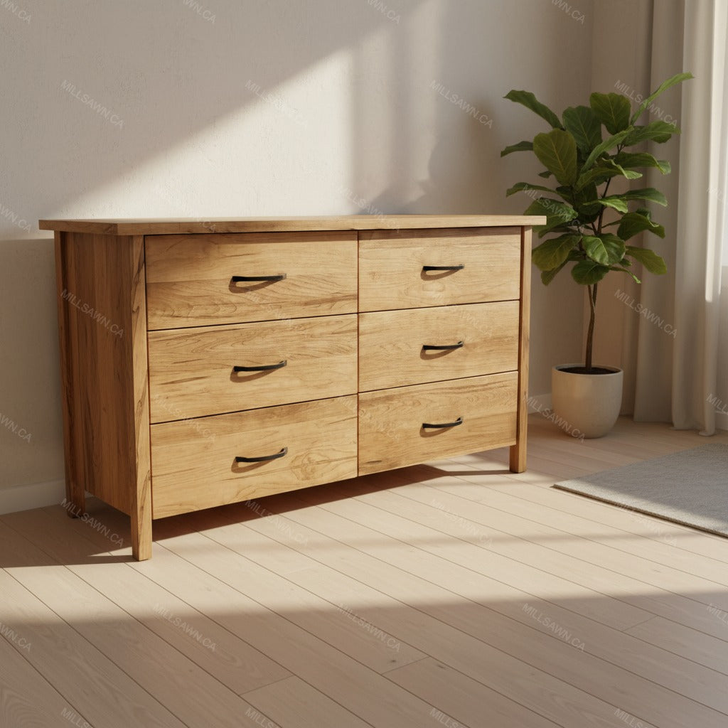 Cali Solid Wood Dresser