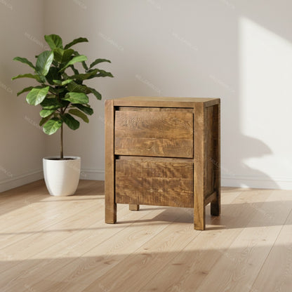 Cayman Solid Wood Nightstand