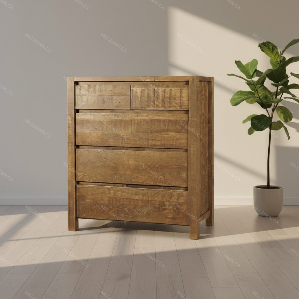 Cayman Solid Wood Chest | Highboy