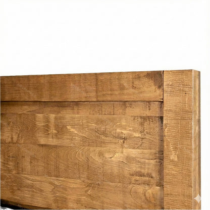 Lit en bois massif Meta Sequoia