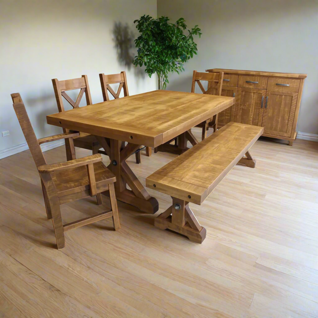 Chesapeake Solid Wood Dining Table 