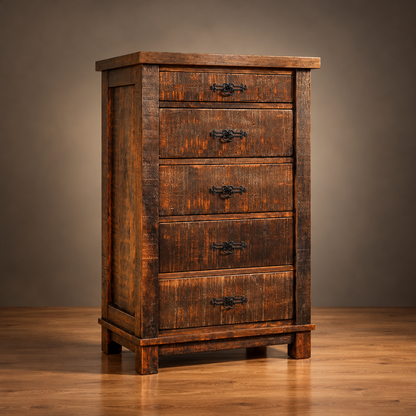 Ranch Solid Wood Chest | High Boy
