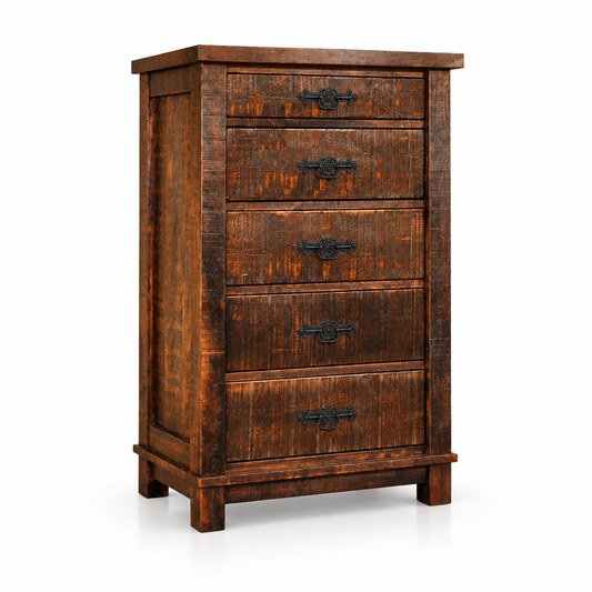 Ranch Solid Wood Chest | High Boy