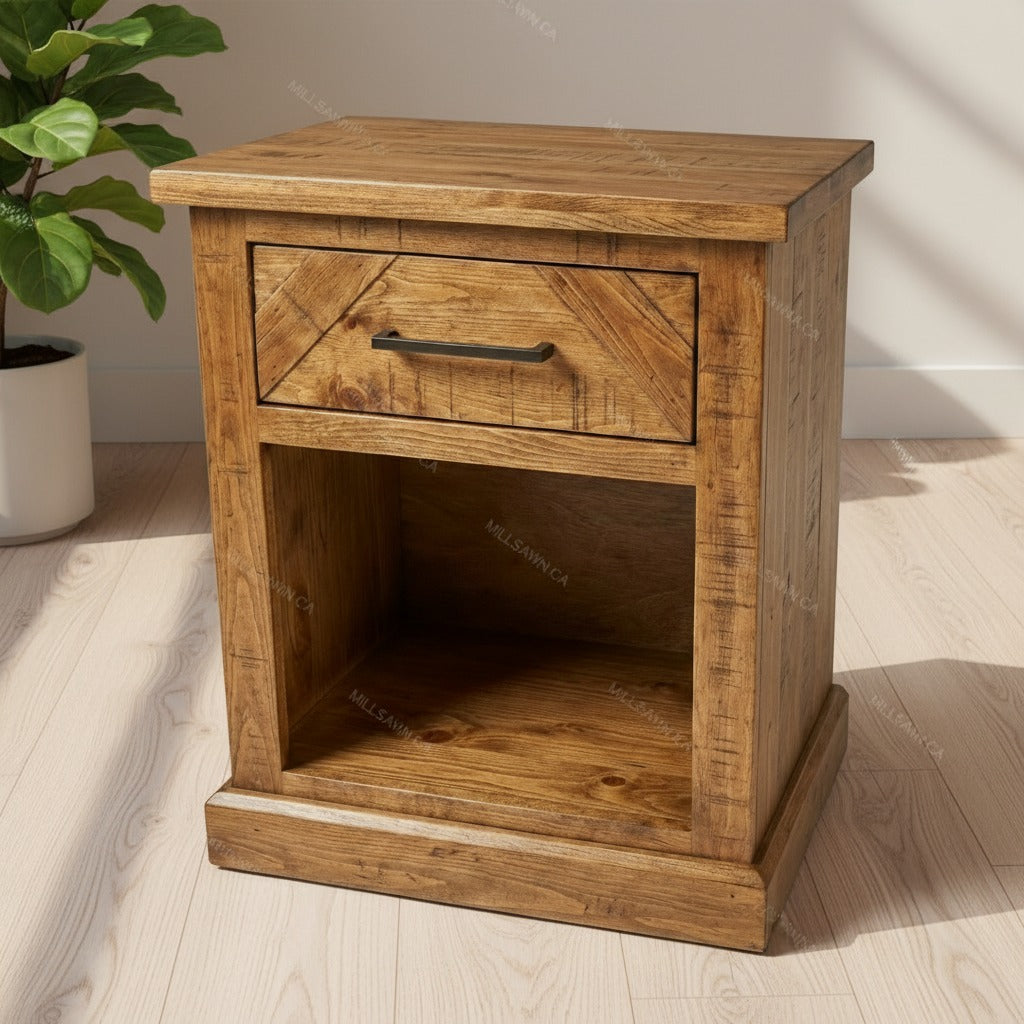 Cross Creek Solid Wood Nightstand