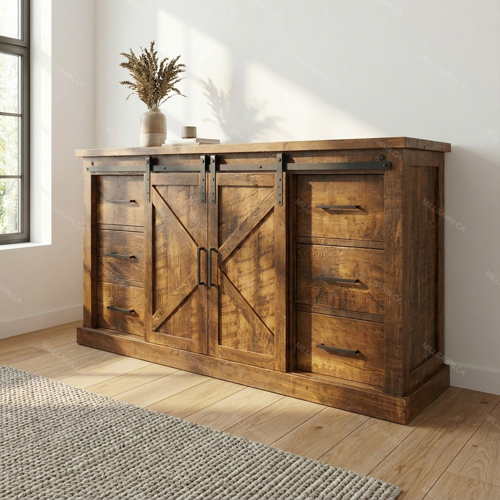 Cross Creek Solid Wood Sideboard