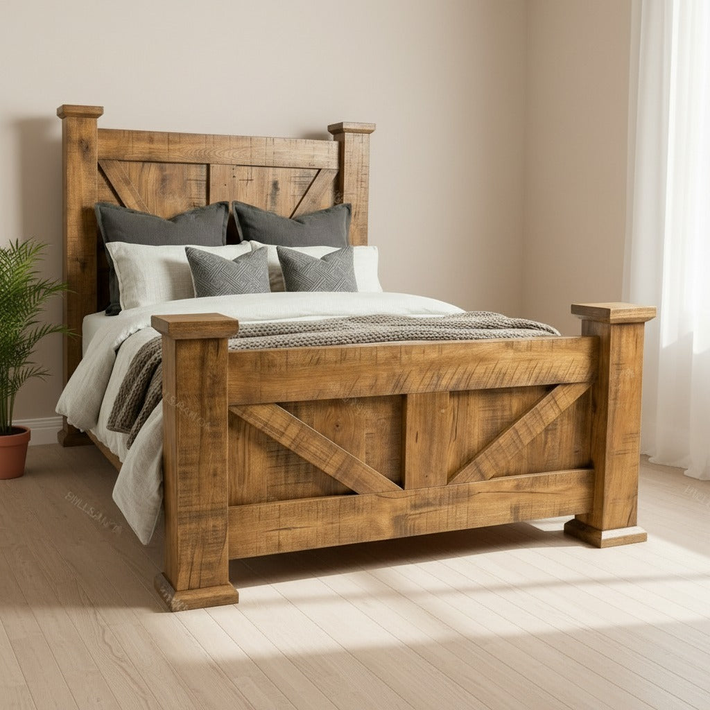 Cross Creek Solid Wood Bed