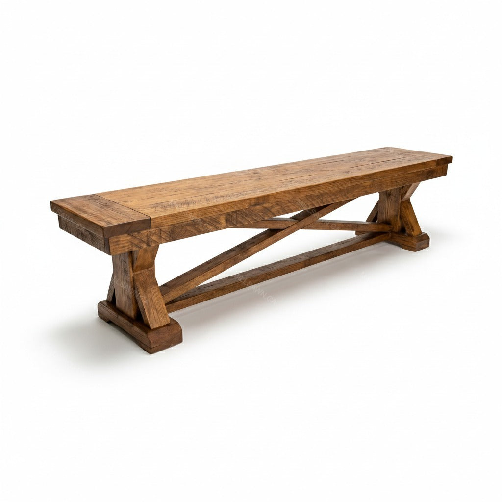 Cross Creek Solid Wood Bench
