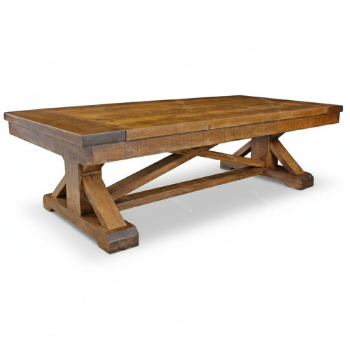 Table basse en bois massif Cross Creek