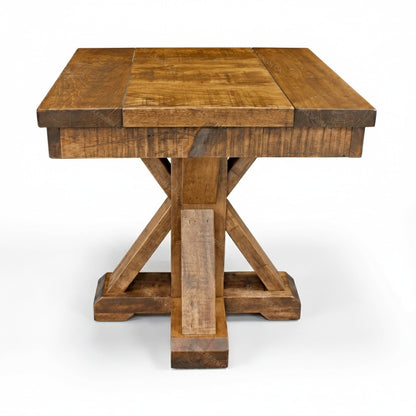 Table d'appoint en bois massif Cross Creek