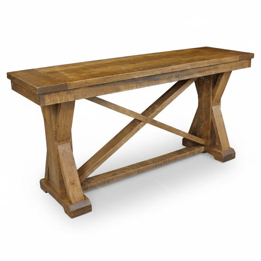 Table de canapé en bois massif Cross Creek