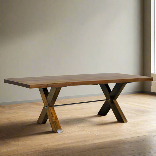 Crosswood Solid Wood Dining Table