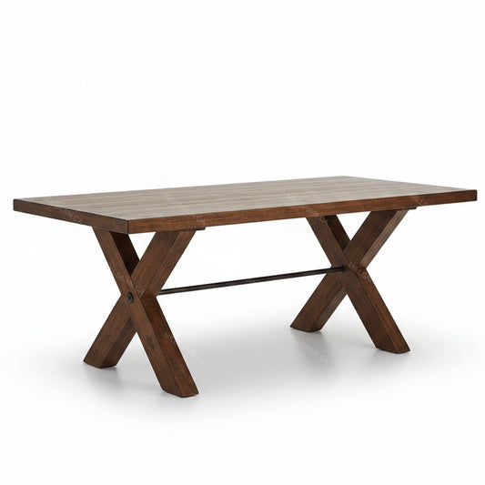 Crosswood Solid Wood Dining Table
