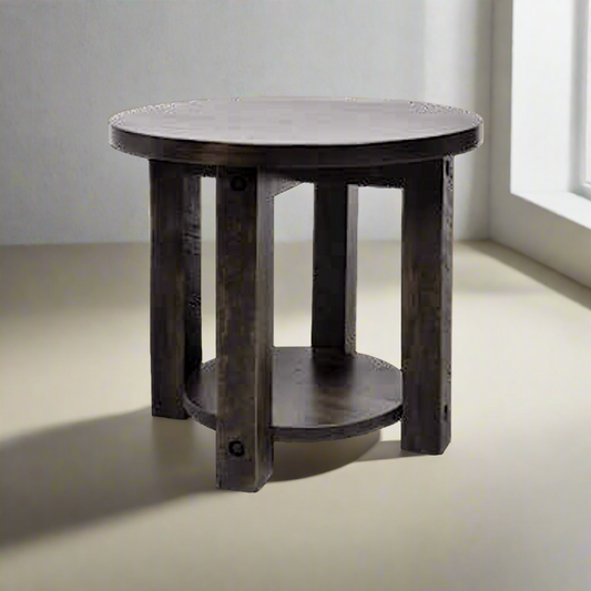 Adirondack  Round End Table