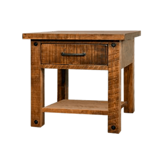 Adirondack End Table With Drawer