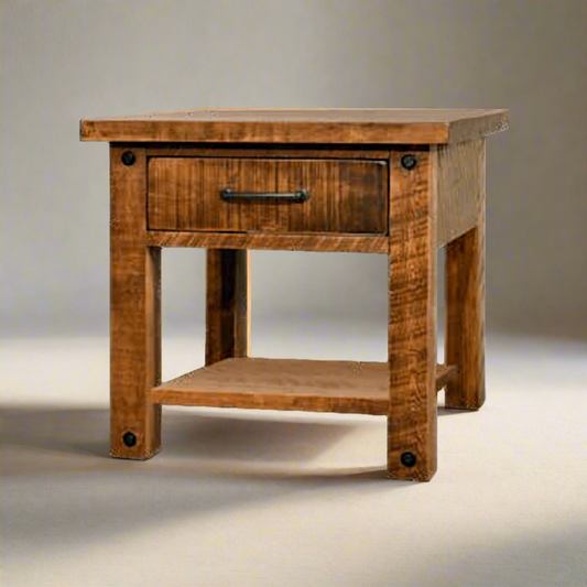 Adirondack End Table With Drawer