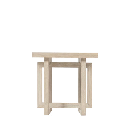 Table d'appoint en bois massif Byron