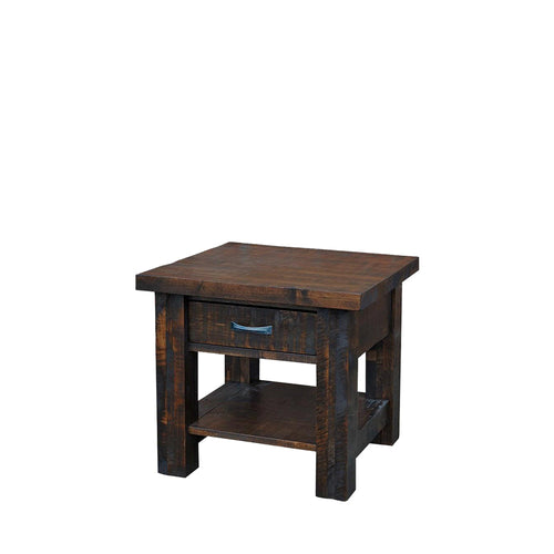 Ranch Solid Wood End Table