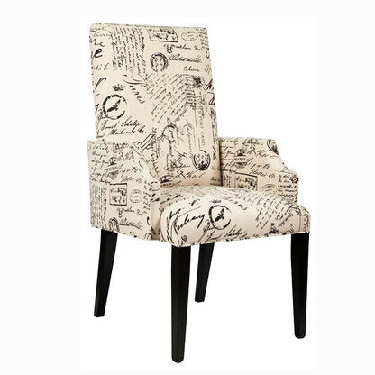 Parsons Arm Chair With Piping